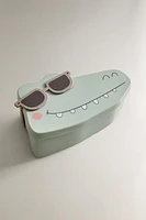 BOÎTE DE CONSERVATION ENFANT SILICONE CROCODILE