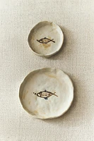 STONEWARE FISH TRAY