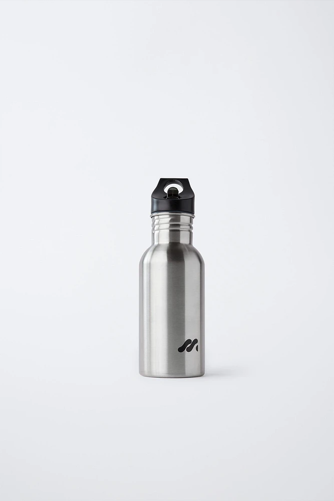 BOUTEILLE AVEC LOGO EN ACIER INOXYDABLE 500 ML