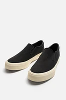 CHAUSSURE SANS LACETS EN TISSU