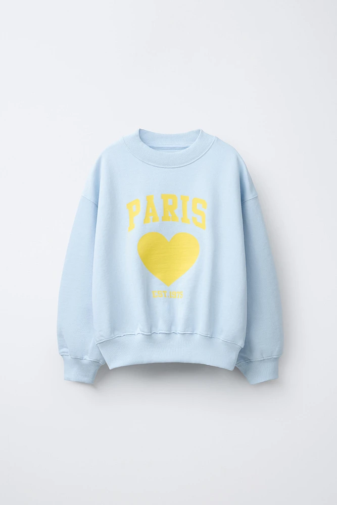 TEXT SWEATSHIRT