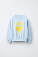 TEXT SWEATSHIRT