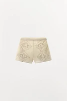 PLEATED LACE LIMITED EDITION SHORTS