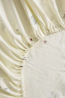 DRAP-HOUSSE ENFANT IMPRIMÉ MARIN