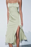 SATIN SLIP DRESS
