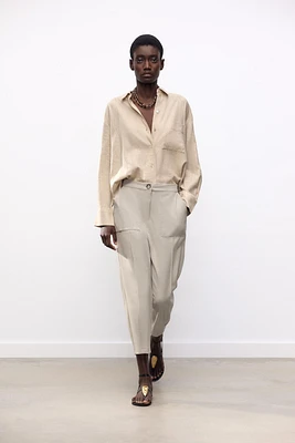 PANTALON DE JOGGING À NERVURES