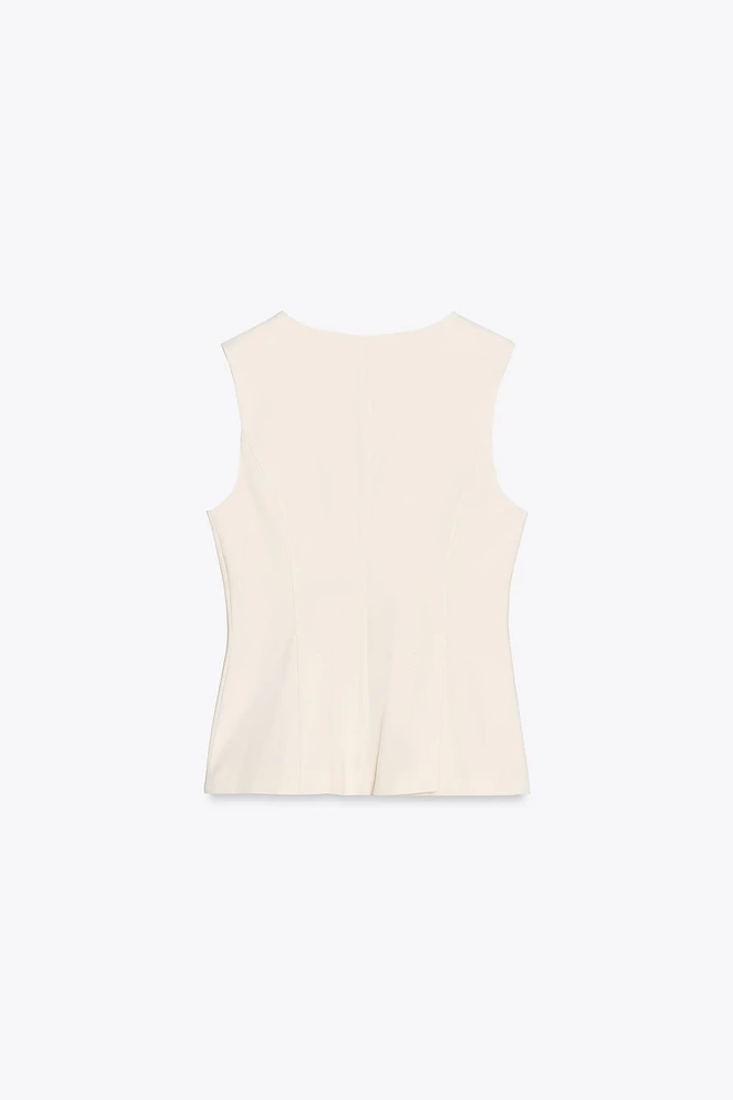 PEPLUM TOP