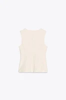 PEPLUM TOP