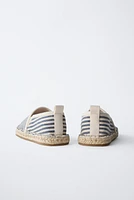 STRIPED ESPADRILLES