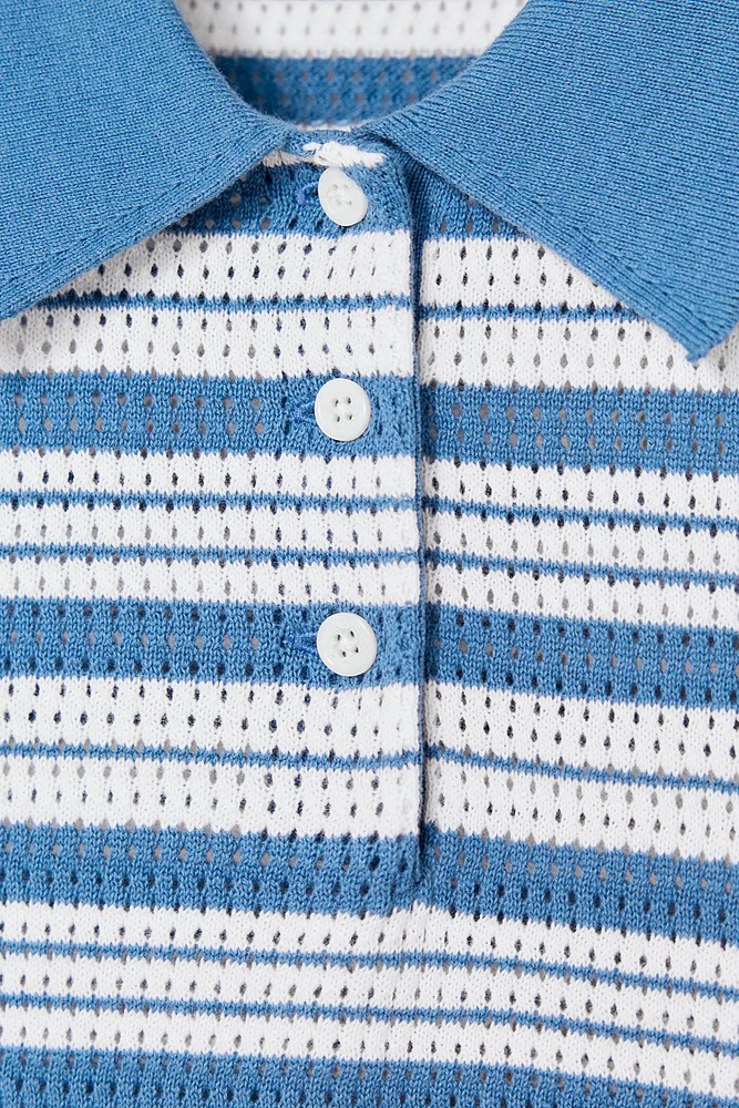 PULL EN MAILLE À RAYURES ÉDITION LIMITÉE