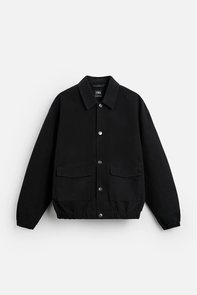 COTTON CANVAS JACKET