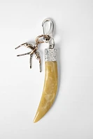 PORTE-CLÉS EN MATIÈRES VARIÉES CHARMS CORNE KATE MOSS X ZARA