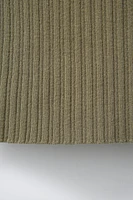 KNIT TOP WITH LACE STRAPS