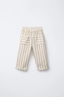 STRIPED BAGGY PANTS