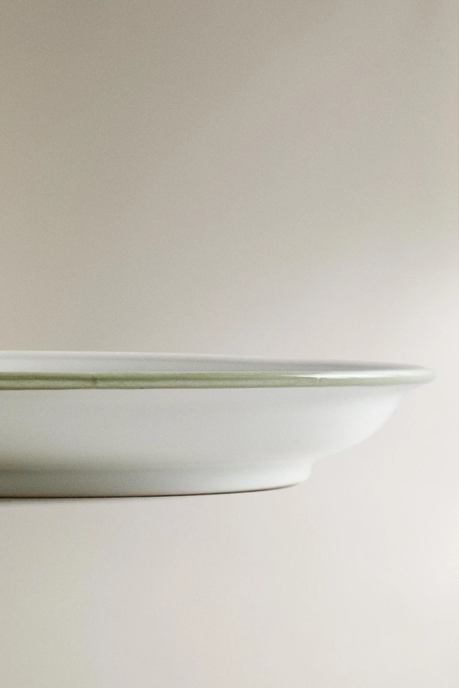 ASSIETTE ENFANT CÉRAMIQUE CROCODILE