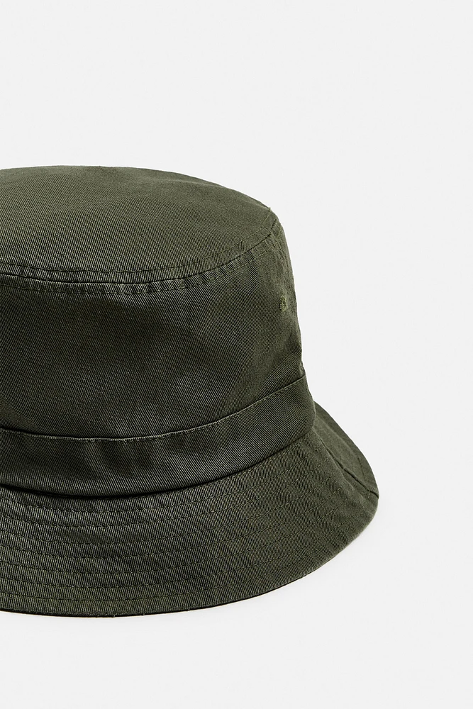 COTTON BUCKET HAT