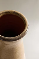 VASE TERRE CUITE CYLINDRIQUE