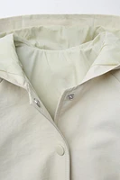 PLAIN HOODED PARKA