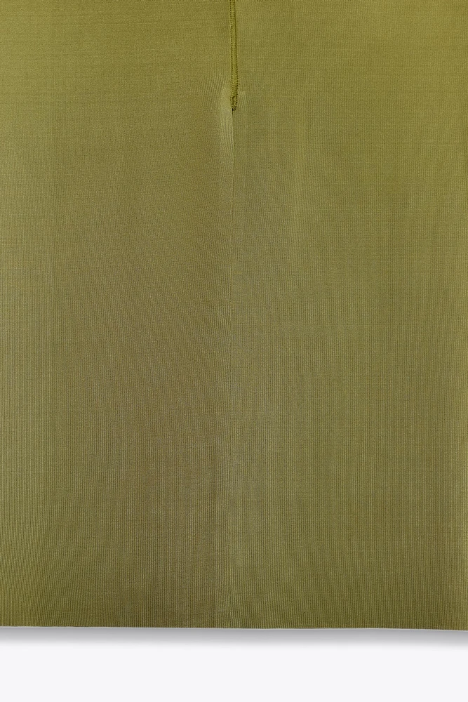 MIDI DRESS WITH POLYAMIDE