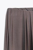 DRAPED BALLOON SKIRT