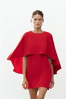 ZW COLLECTION SHORT CAPE DRESS