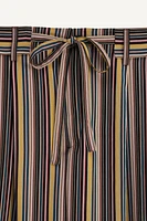 WIDE FIT STRIPED PANTS LIMITED EDITION