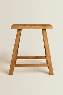 ELM WOOD STOOL