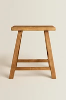 ELM WOOD STOOL