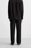 WRINKLE LOOK PANTS