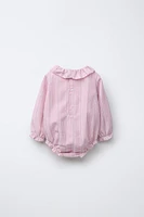 GINGHAM PRINT BODYSUIT