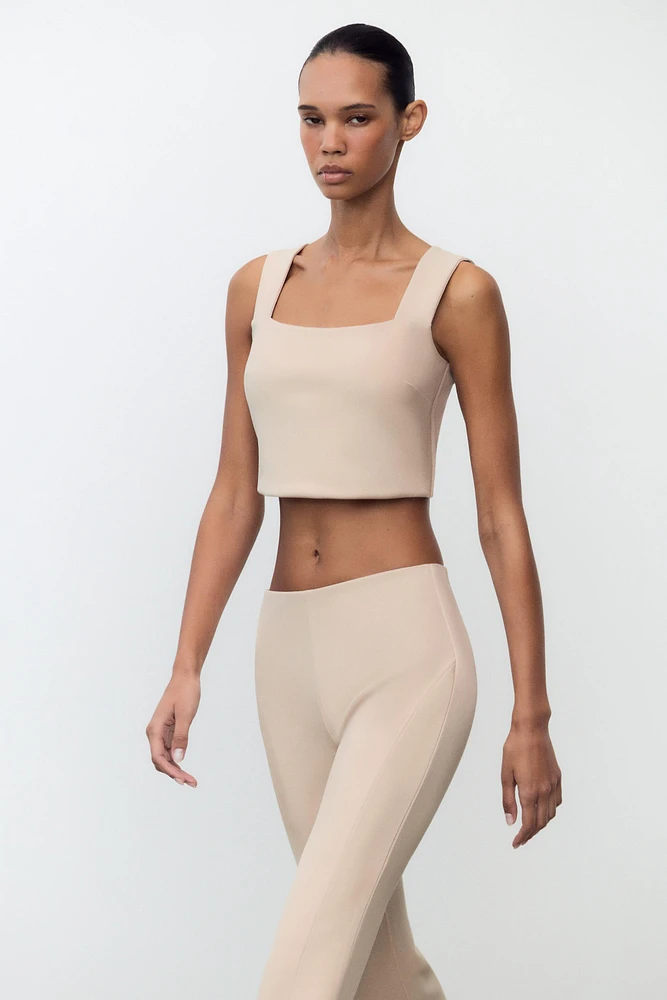 CUT OUT CROP TOP