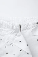 EYELET SKORT SHORTS