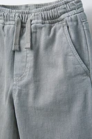 PANTALON DROIT EN SERGÉ SUPER EXTENSIBLE