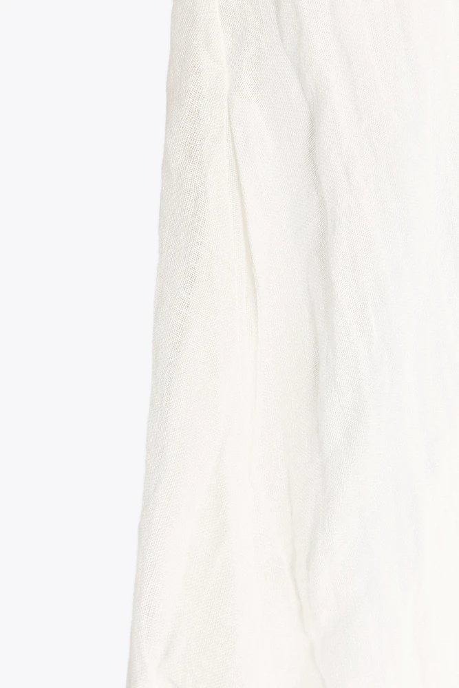 LINEN BLEND DRESS ZW COLLECTION
