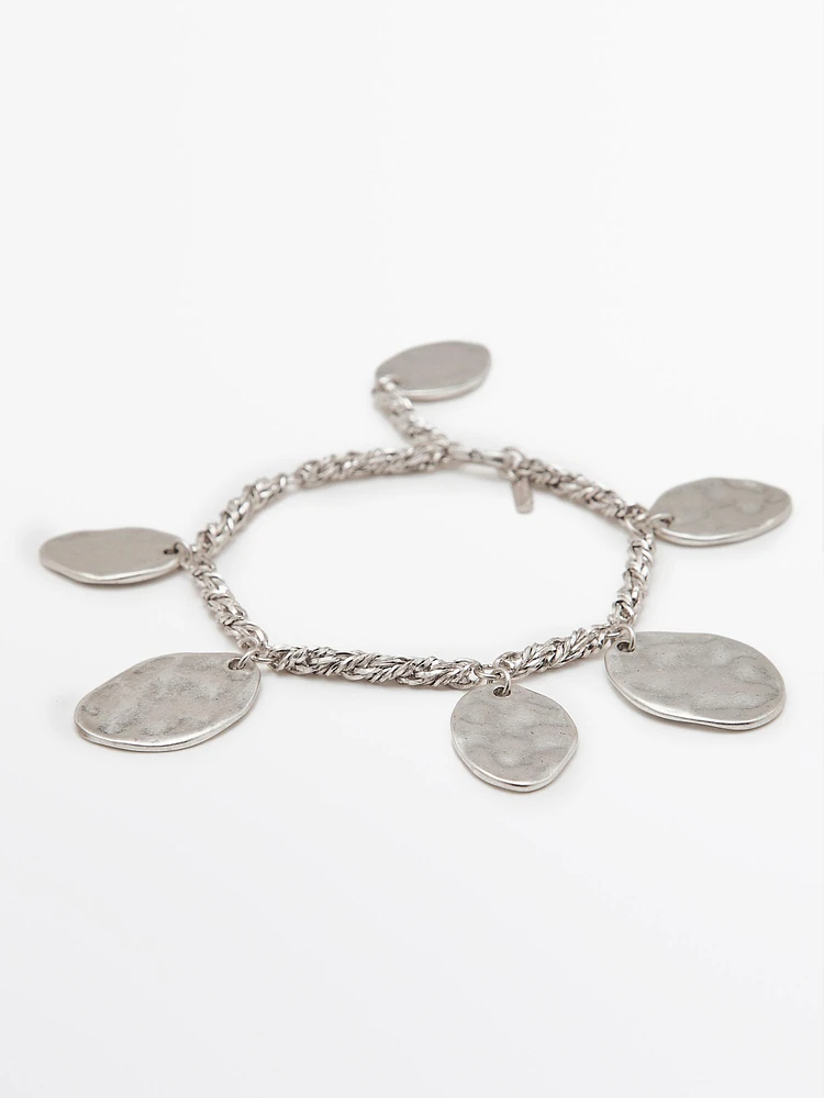 Bracelet pièces de monnaie