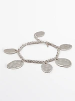 Bracelet pièces de monnaie