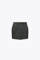 KNIT MINI SKIRT