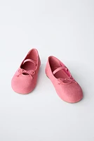 BOW BALLET FLATS