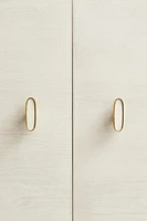 SET OF OVAL MARBLE KNOBS (SET OF 2)