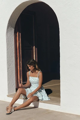 FLORAL PRINT DRESS