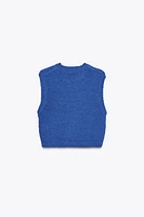 KNIT CROP TOP