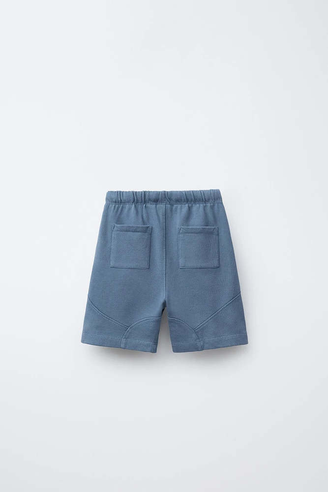 PLUSH LOGO SHORTS