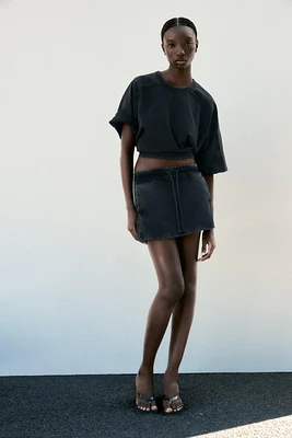 WASHED HEAVY COTTON T-SHIRT
