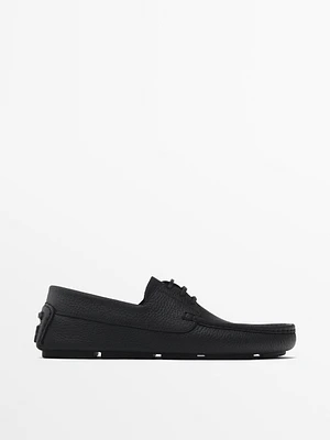 Mocassins en cuir nappa