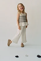 RUFFLED PANTS