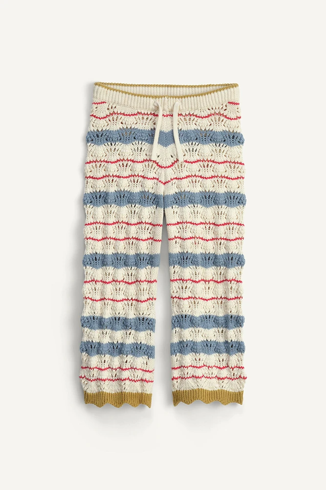 STRIPED KNIT PANTS LIMITED EDITION
