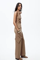 WIDE LEG CARGO PANTS