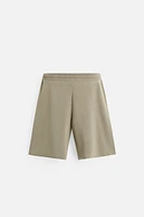 RELAXED FIT KNIT SHORTS