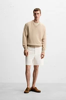 CANVAS TEXTURED SHORTS