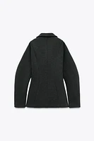 FITTED BALLOON SLEEVE JACKET